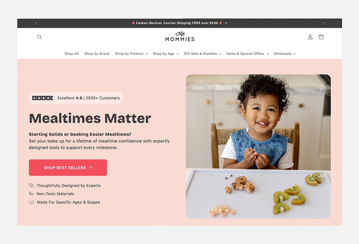 hipmommies homepage